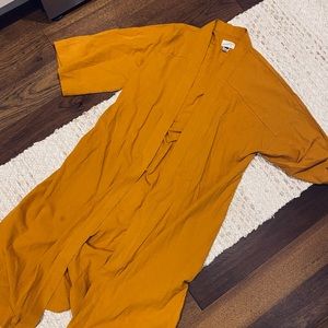 Mustard Yellow Kimono